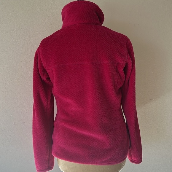 Patagonia is sz XS Women's Re-Tool Snap-T® Pullover pink with pocket VGUC - Picture 4 of 7